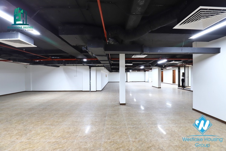 A Spacious office for rent in Tay Ho, Hanoi